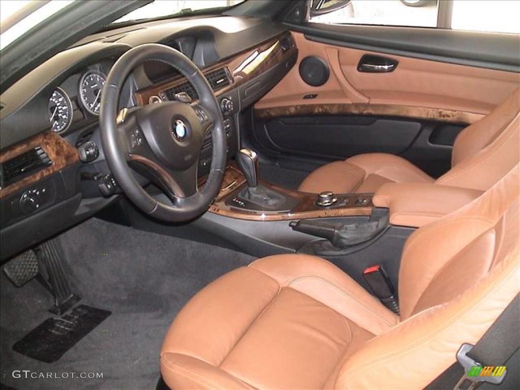Saddle Brown/Black Interior 2007 BMW 3 Series 335i Convertible Photo #59693775