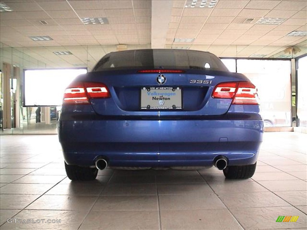 2007 3 Series 335i Convertible - Montego Blue Metallic / Saddle Brown/Black photo #38