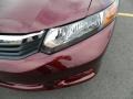 2012 Crimson Pearl Honda Civic EX Sedan  photo #9