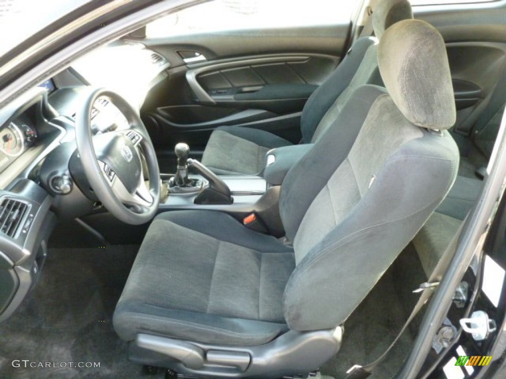 Black Interior 2010 Honda Accord LX-S Coupe Photo #59695851