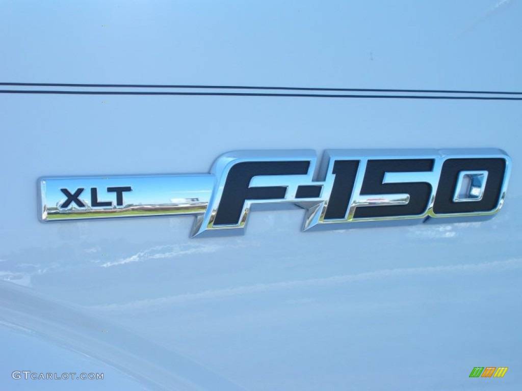 2011 F150 XLT SuperCab - Oxford White / Steel Gray photo #4