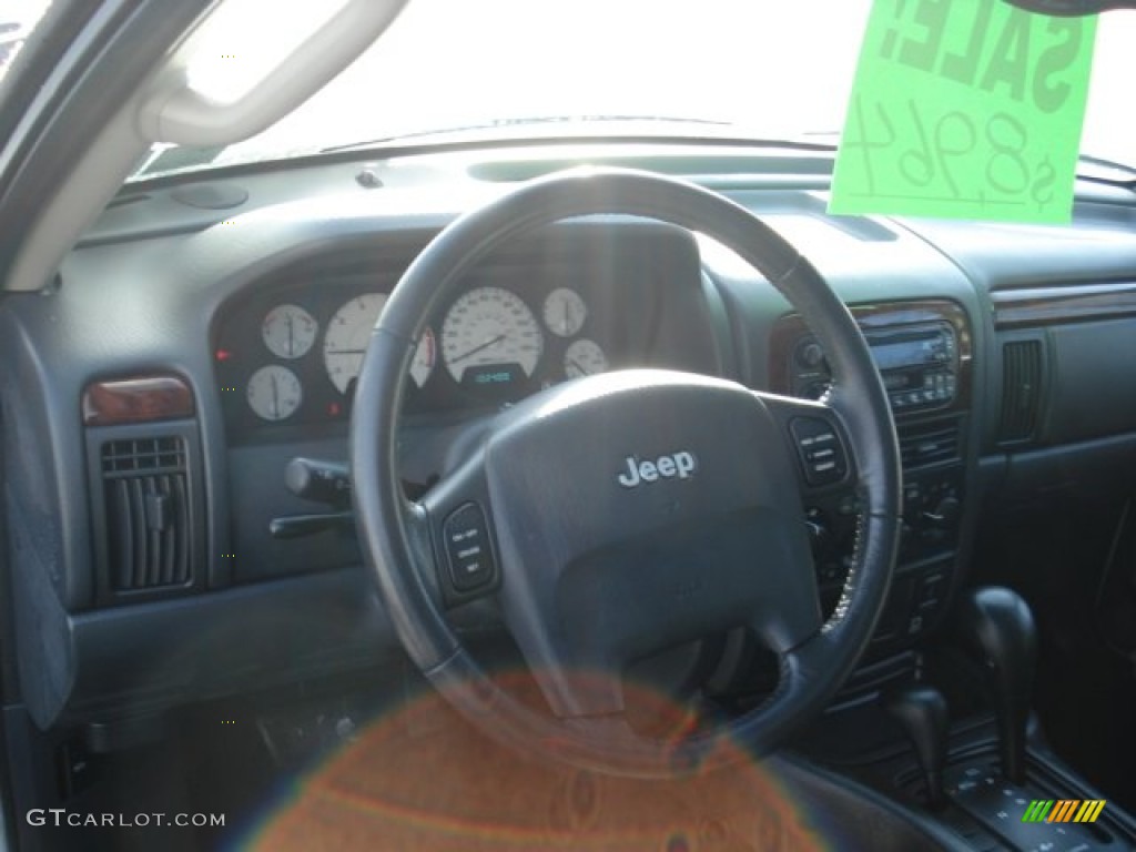 2004 Grand Cherokee Limited 4x4 - Bright Silver Metallic / Dark Slate Gray photo #10