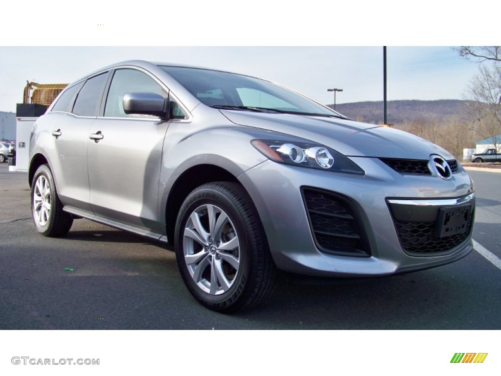 Liquid Silver Metallic 2010 Mazda CX-7 s Touring AWD Exterior Photo #59699333