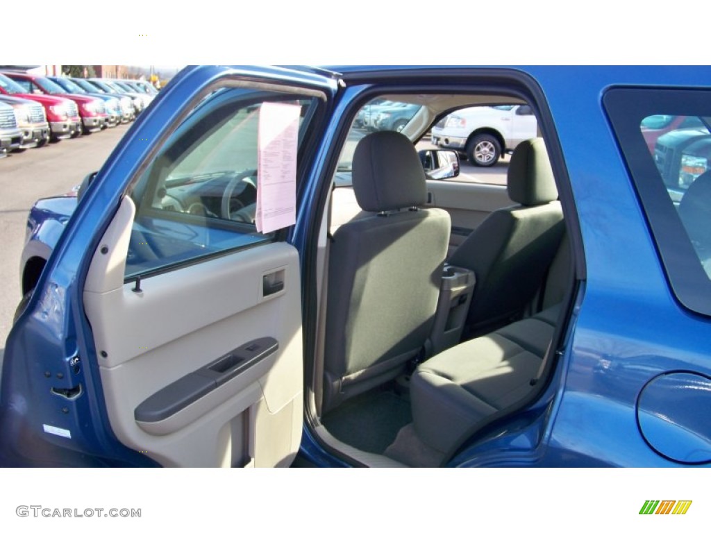 2009 Escape XLS 4WD - Sport Blue Metallic / Stone photo #13