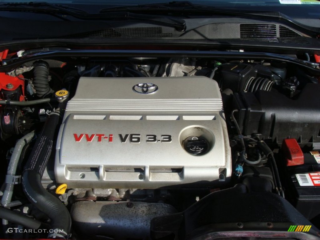 2005 Solara SLE V6 Convertible - Absolutely Red / Dark Stone photo #5