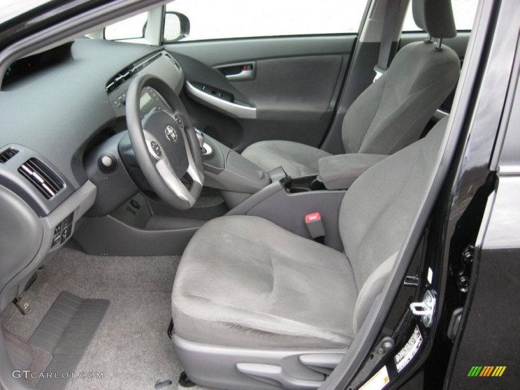 Dark Gray Interior 2010 Toyota Prius Hybrid III Photo #59700903