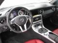 2012 Mercedes-Benz SLK Bengal Red Interior Dashboard Photo