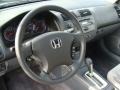 Gray 2005 Honda Civic EX Sedan Steering Wheel