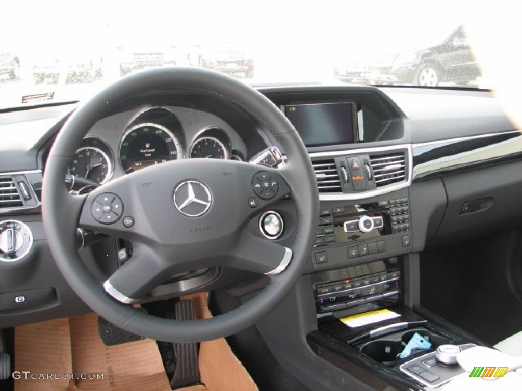 2012 Mercedes-Benz E 350 4Matic Sedan Ash/Black Dashboard Photo #59701236
