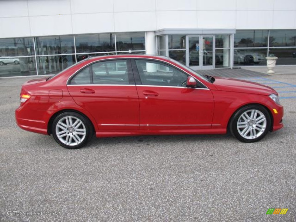Mars Red 2008 Mercedes-Benz C 300 Sport Exterior Photo #59701340