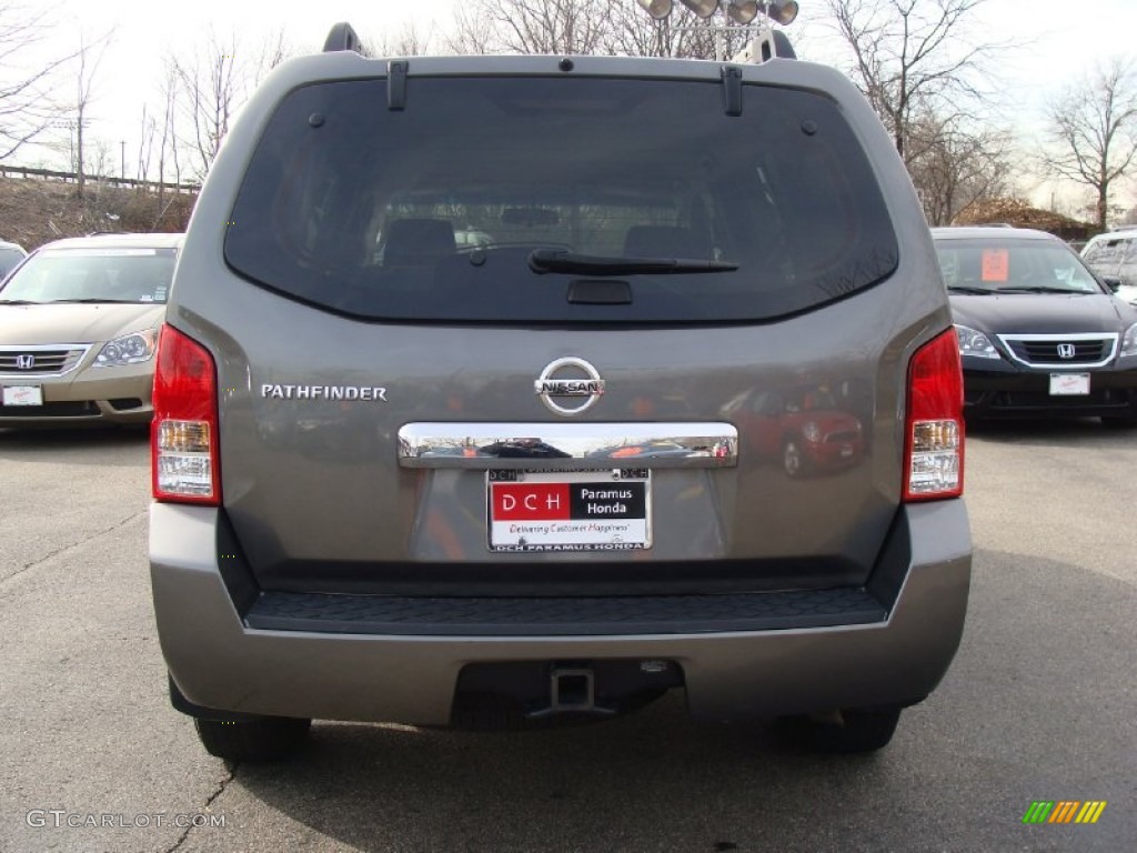 2008 Pathfinder S 4x4 - Storm Gray / Graphite photo #10