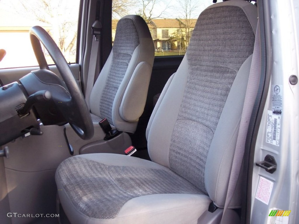 Medium Graphite Interior 2002 Ford E Series Van E350 Passenger Conversion Photo #59702324