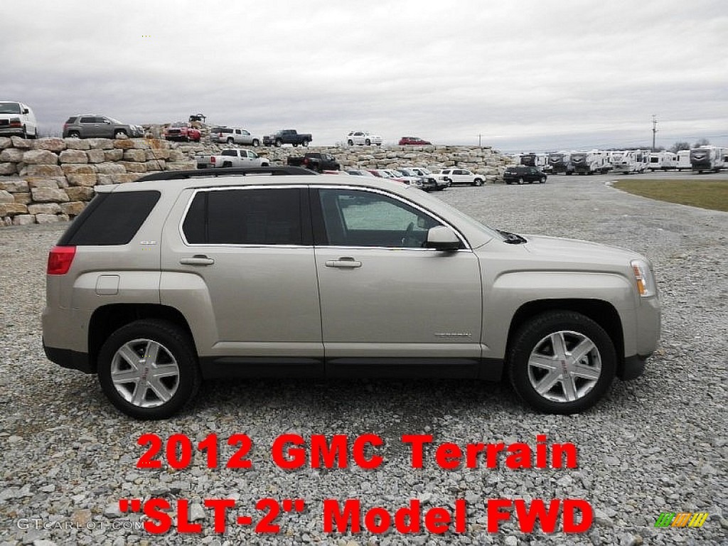 2012 Terrain SLE - Gold Mist Metallic / Jet Black photo #1