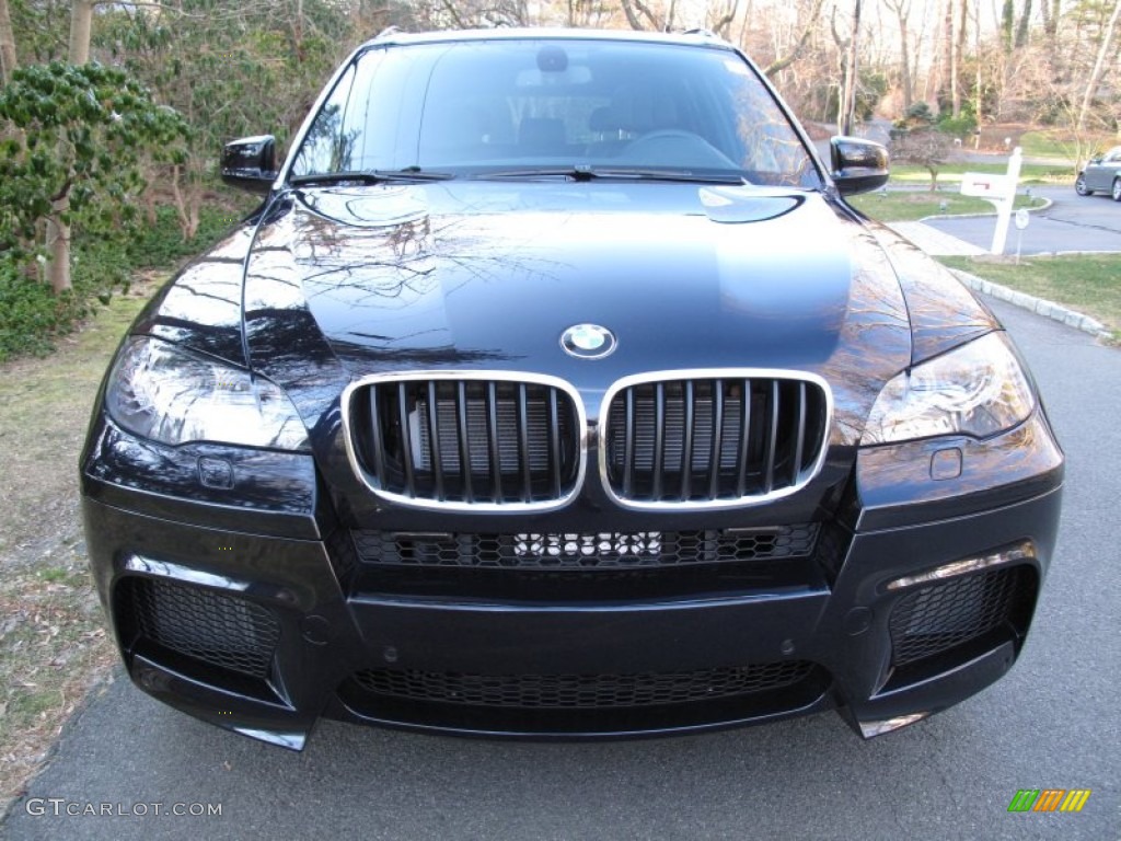 2012 X5 M  - Carbon Black Metallic / Black photo #2