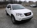 2012 Summit White GMC Acadia SLT AWD  photo #2