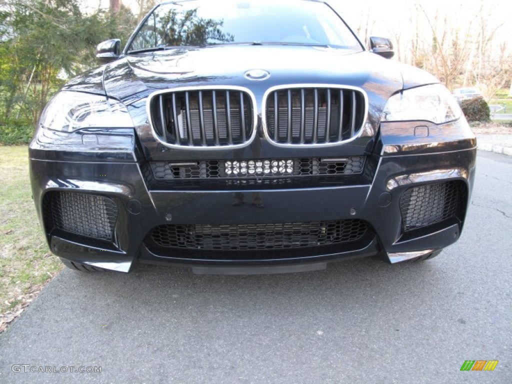 2012 X5 M  - Carbon Black Metallic / Black photo #9