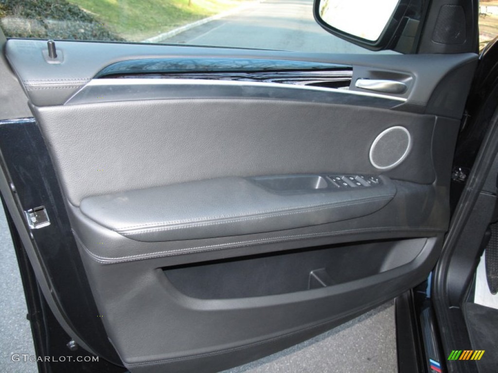 2012 BMW X5 M Standard X5 M Model Black Door Panel Photo #59703909