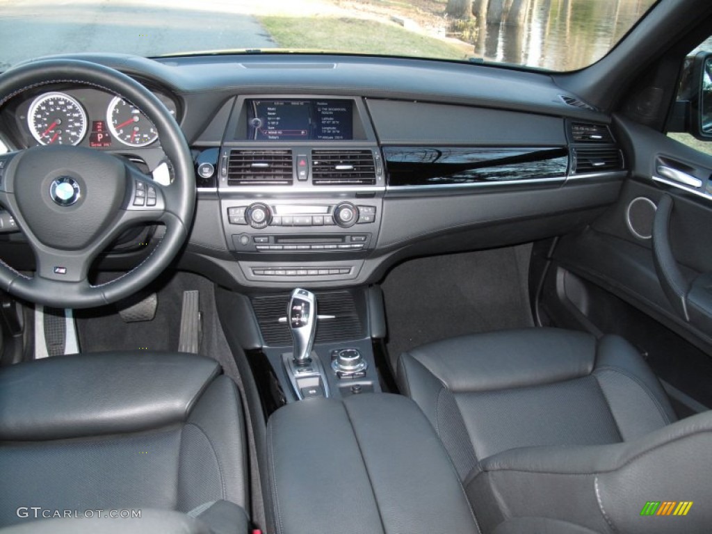 2012 X5 M  - Carbon Black Metallic / Black photo #15