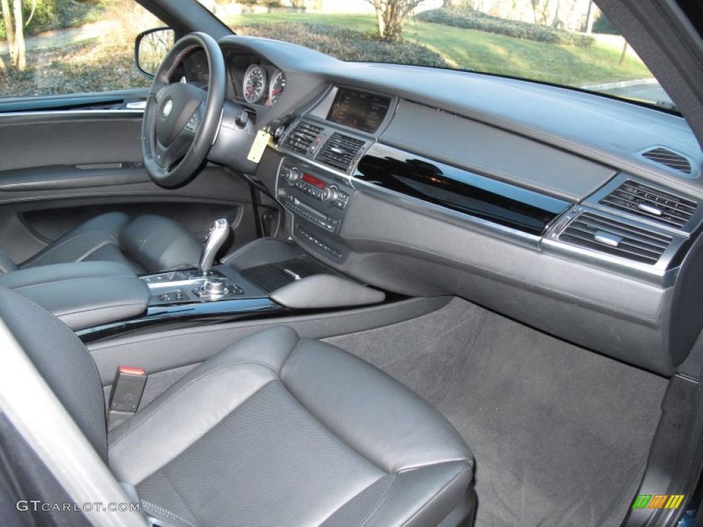 2012 BMW X5 M Standard X5 M Model Black Dashboard Photo #59703969