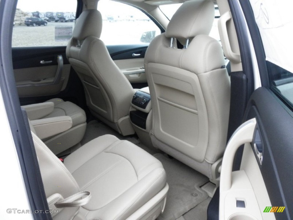 Cashmere Interior 2012 GMC Acadia SLT AWD Photo #59703987