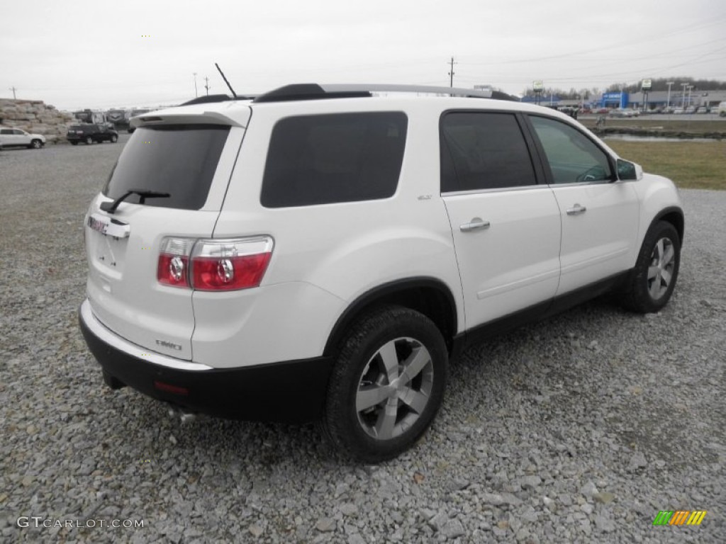 Summit White 2012 GMC Acadia SLT AWD Exterior Photo #59704011