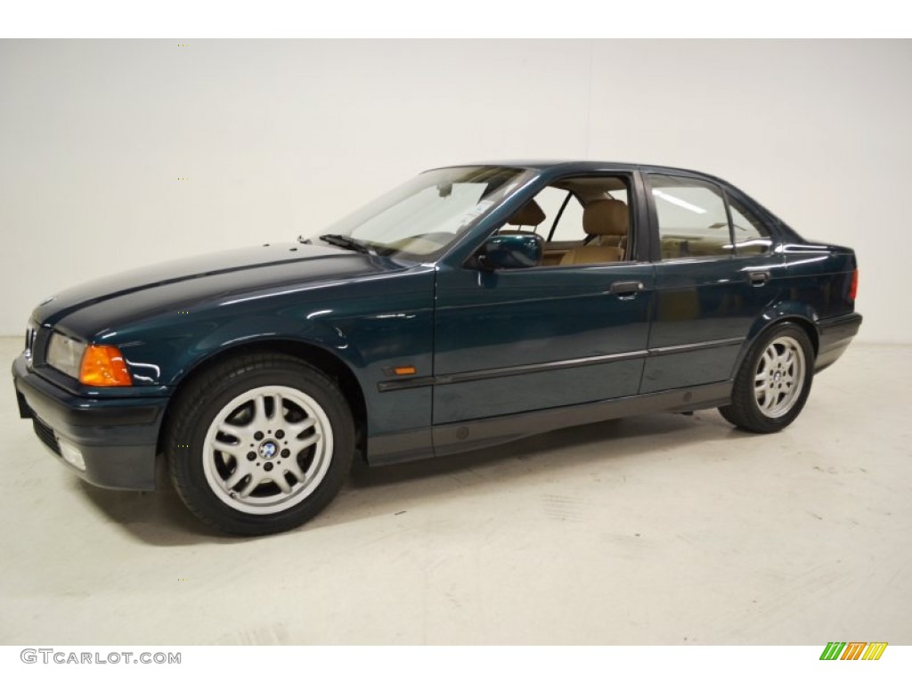 Boston Green Metallic 1996 BMW 3 Series 318i Sedan Exterior Photo #59704017