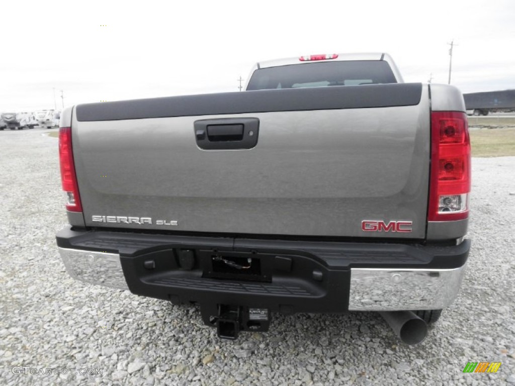 Steel Gray Metallic 2012 GMC Sierra 2500HD SLE Crew Cab 4x4 Exterior Photo #59704398