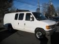 Oxford White - E Series Van E350 Commercial Extended Photo No. 4