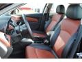 Jet Black/Brick Leather Interior Photo for 2011 Chevrolet Cruze #59704809