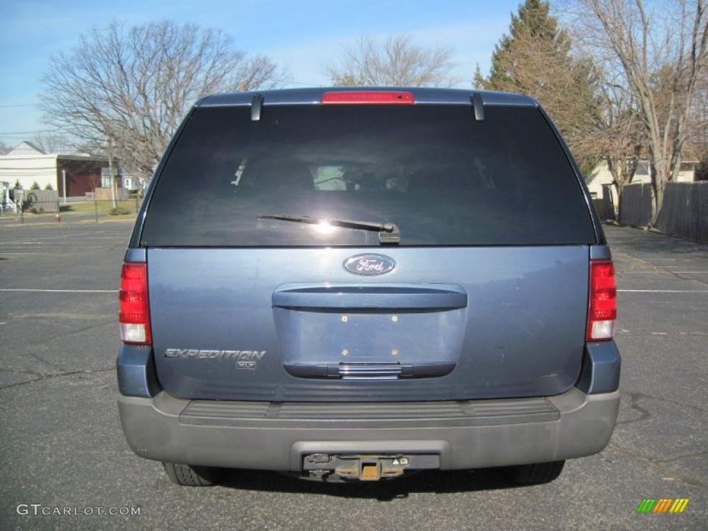 2003 Expedition XLT 4x4 - Medium Wedgewood Blue Metallic / Flint Grey photo #6
