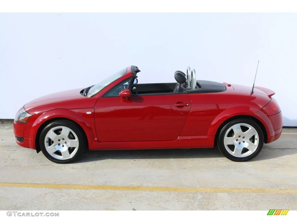 2001 TT 1.8T quattro Roadster - Amulet Red / Ebony Black photo #16