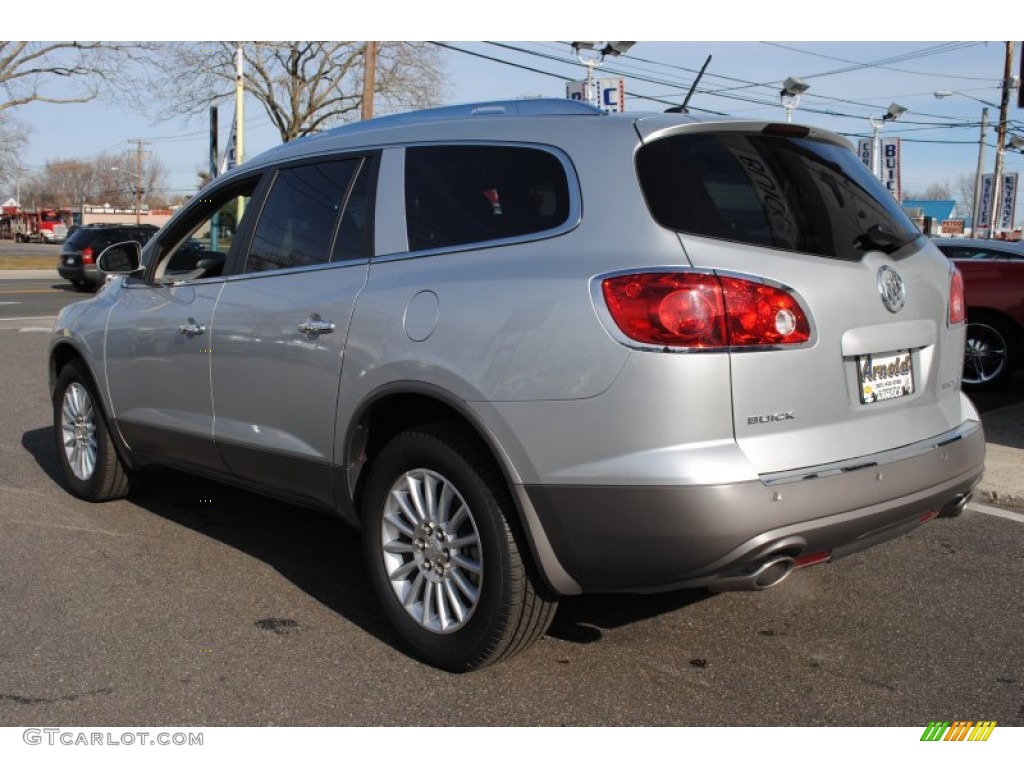 2011 Enclave CXL AWD - Quicksilver Metallic / Titanium/Dark Titanium photo #4