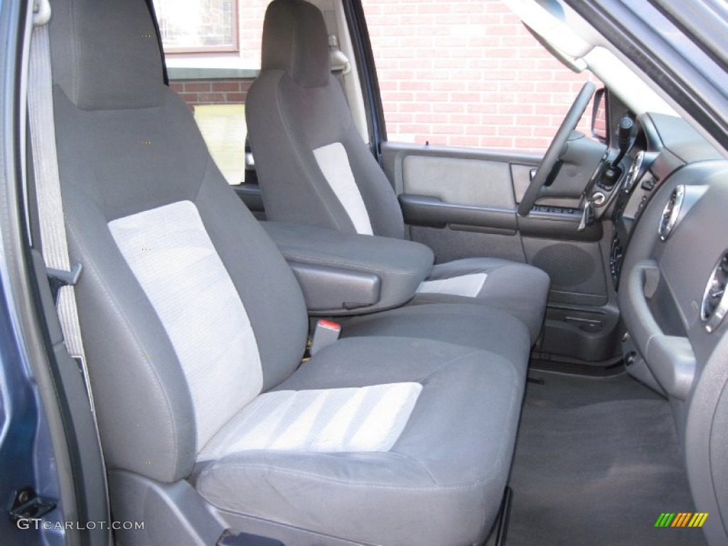 2003 Expedition XLT 4x4 - Medium Wedgewood Blue Metallic / Flint Grey photo #14