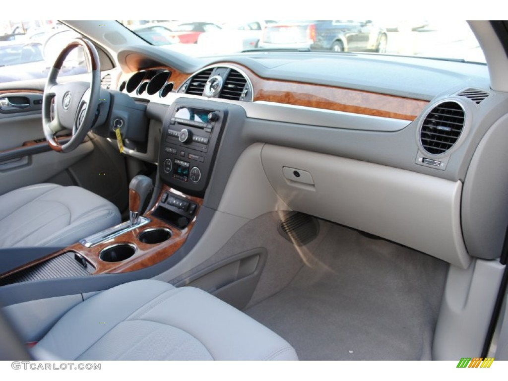 2011 Enclave CXL AWD - Quicksilver Metallic / Titanium/Dark Titanium photo #8