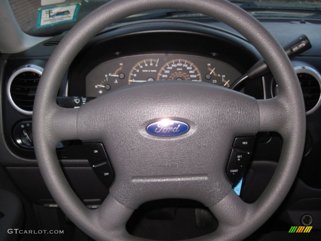 2003 Expedition XLT 4x4 - Medium Wedgewood Blue Metallic / Flint Grey photo #23