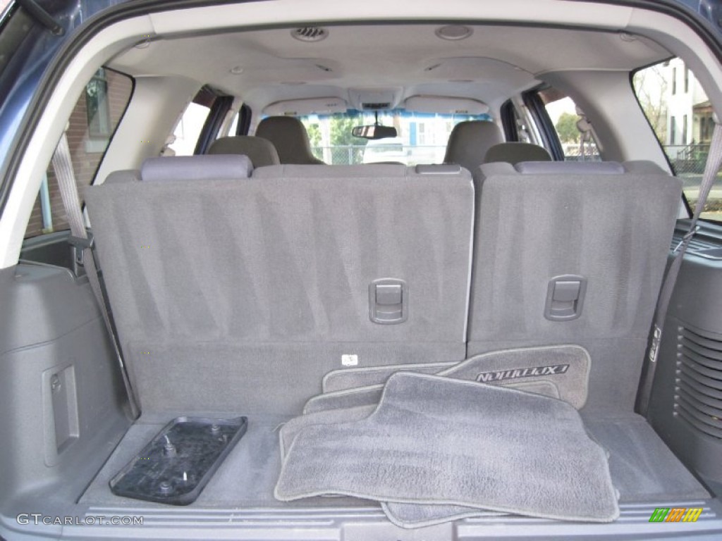 2003 Expedition XLT 4x4 - Medium Wedgewood Blue Metallic / Flint Grey photo #26