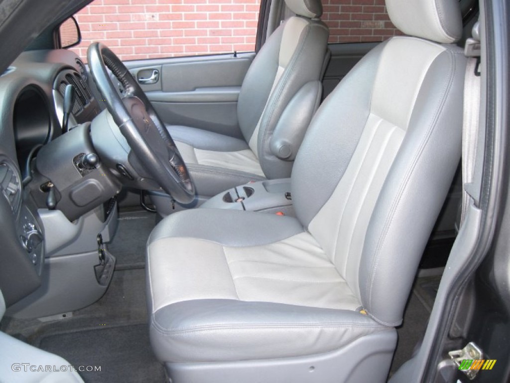 Medium Slate Gray Interior 2004 Chrysler Town & Country Touring Platinum Series Photo #59705481