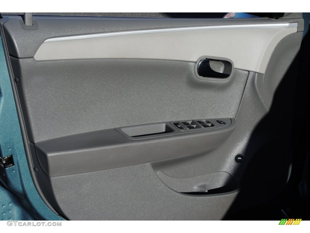 2009 Malibu LT Sedan - Silver Moss Metallic / Titanium photo #11