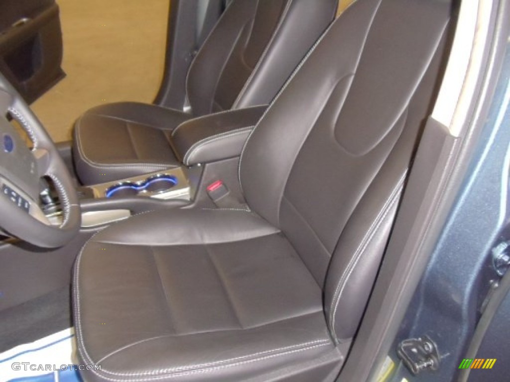 2011 Fusion SEL - Steel Blue Metallic / Charcoal Black photo #18