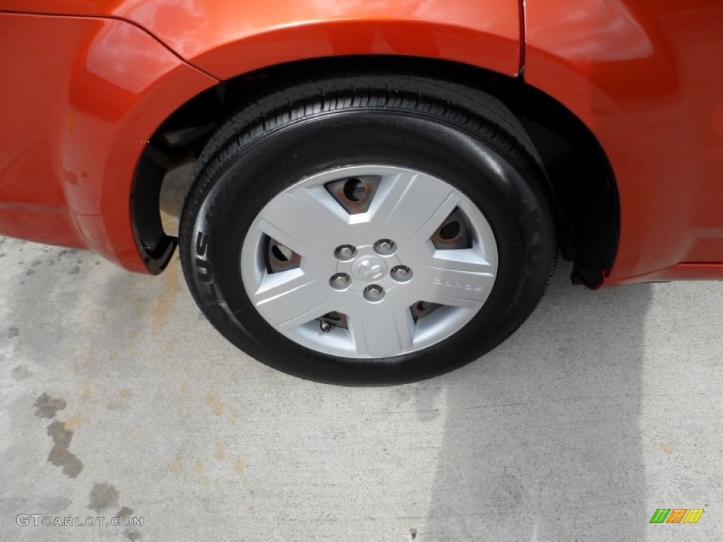 2008 Avenger SE - Sunburst Orange Pearl / Dark Slate Gray/Light Slate Gray photo #14