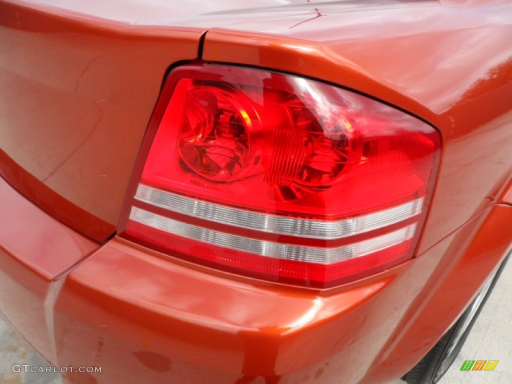 2008 Avenger SE - Sunburst Orange Pearl / Dark Slate Gray/Light Slate Gray photo #18