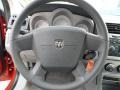 Dark Slate Gray/Light Slate Gray 2008 Dodge Avenger SE Steering Wheel
