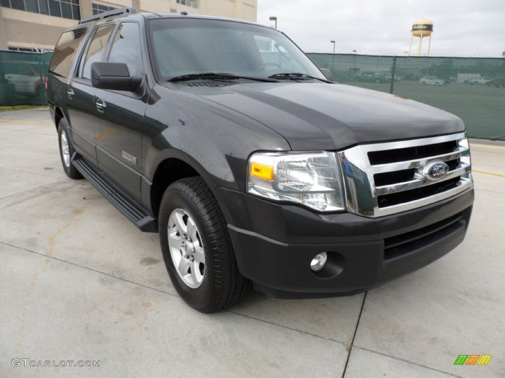Carbon Metallic 2007 Ford Expedition EL XLT Exterior Photo #59709211