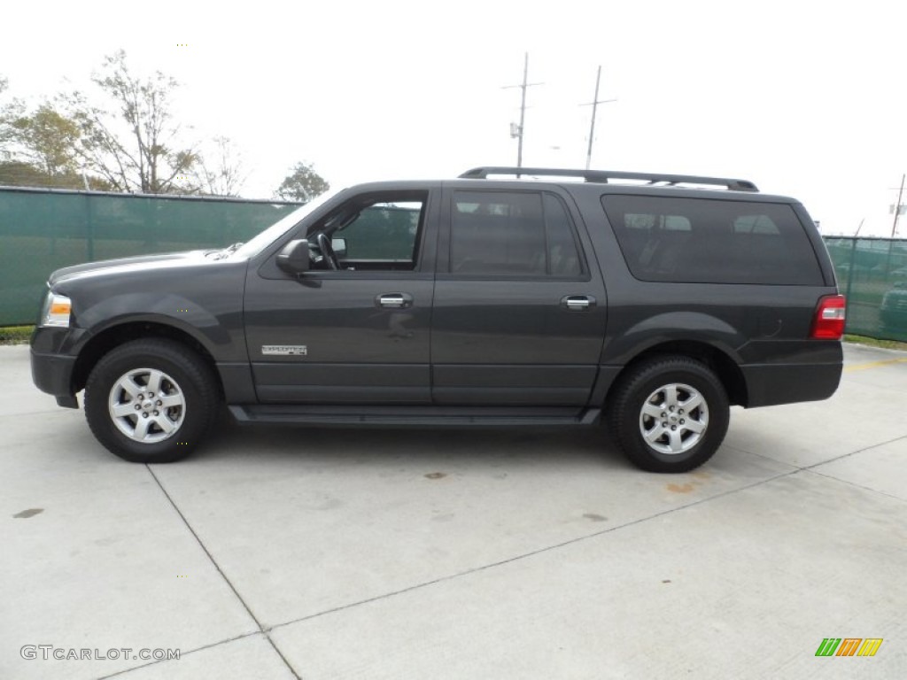 Carbon Metallic 2007 Ford Expedition EL XLT Exterior Photo #59709252