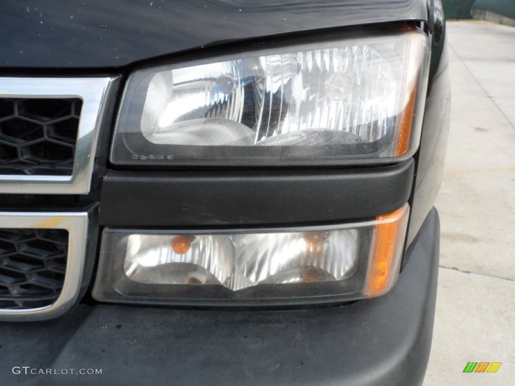 2007 Silverado 1500 Classic LS Regular Cab - Black / Dark Charcoal photo #11