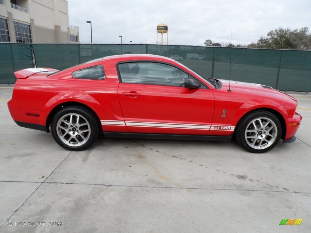 Torch Red 2007 Ford Mustang Shelby GT500 Coupe Exterior Photo #59710266