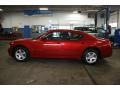 2010 Inferno Red Crystal Pearl Dodge Charger SXT  photo #14