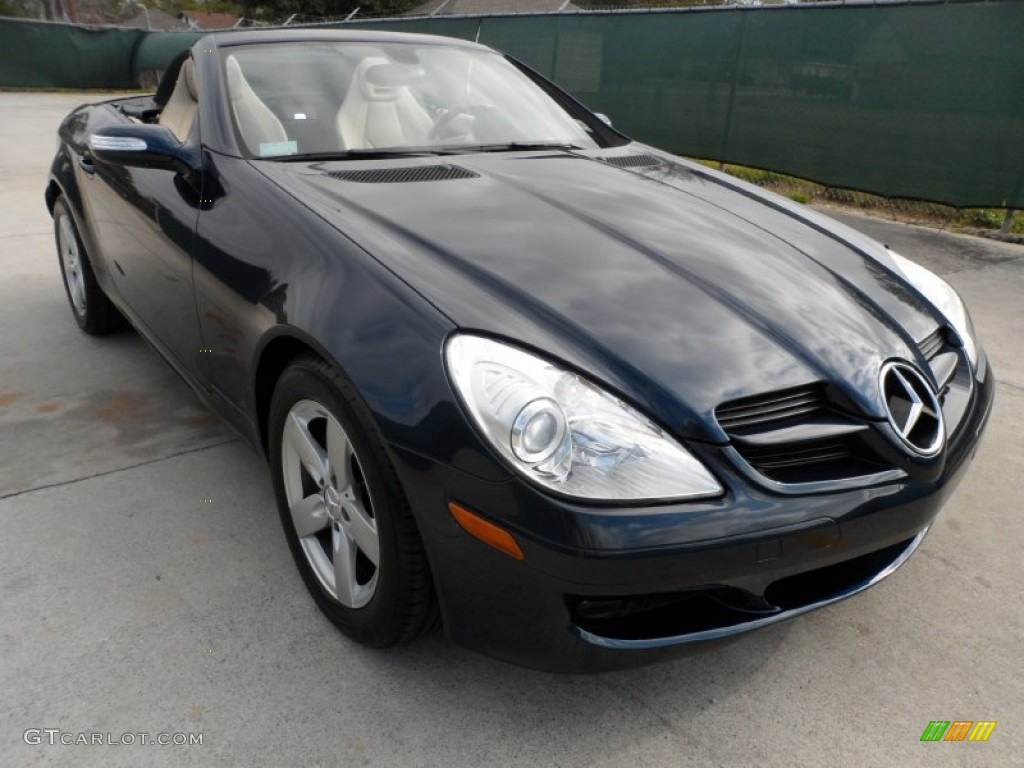 Caspian Blue Metallic 2006 Mercedes-Benz SLK 280 Roadster Exterior Photo #59710647
