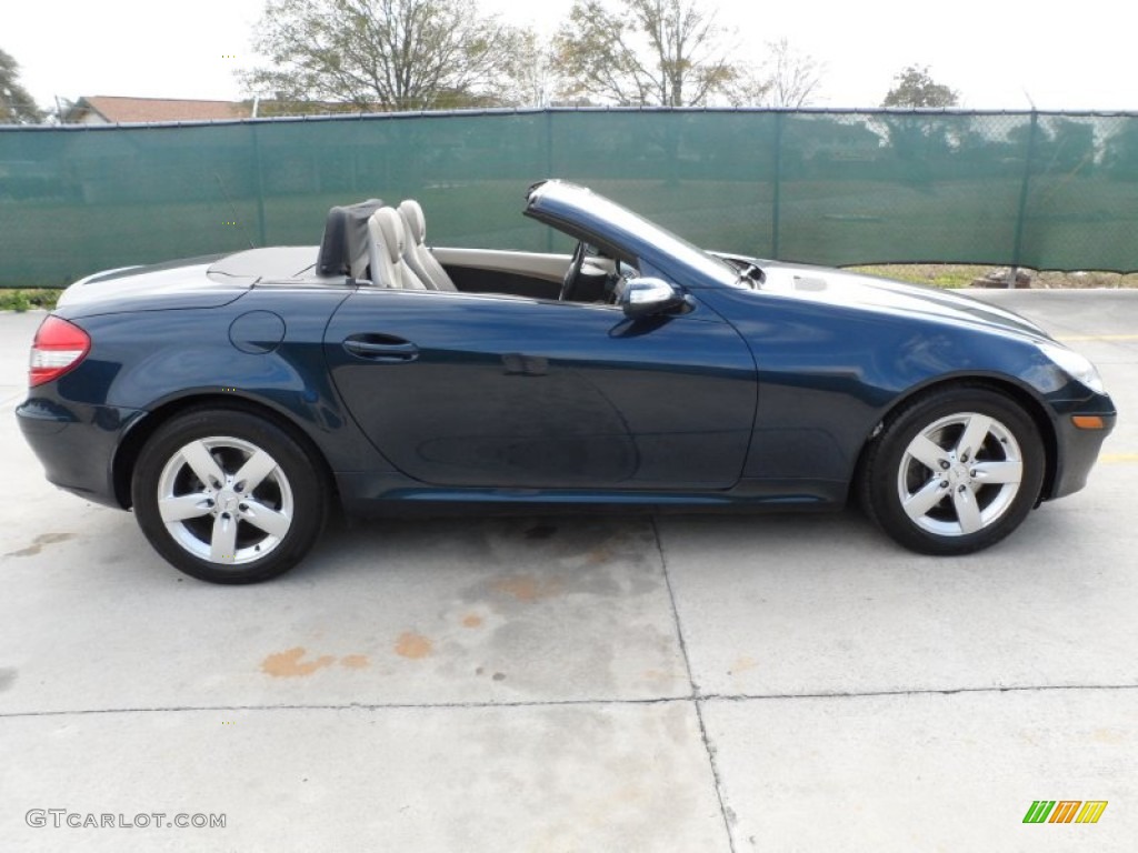 Caspian Blue Metallic 2006 Mercedes-Benz SLK 280 Roadster Exterior Photo #59710653