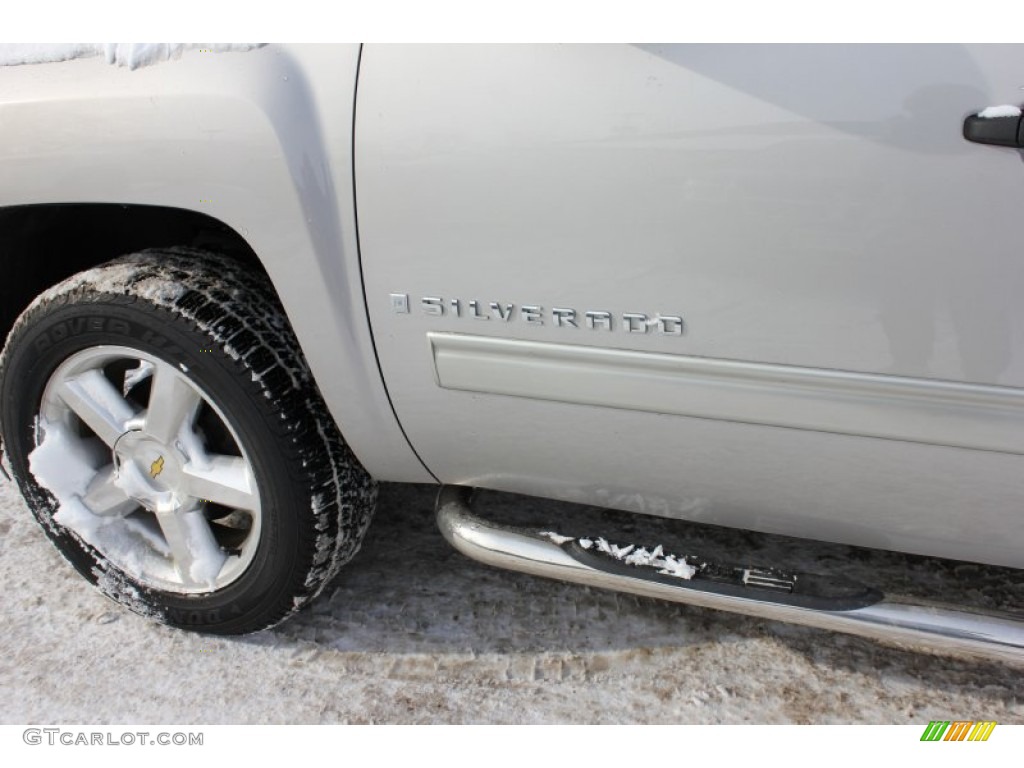 2009 Silverado 1500 LT Extended Cab 4x4 - Silver Birch Metallic / Ebony photo #11